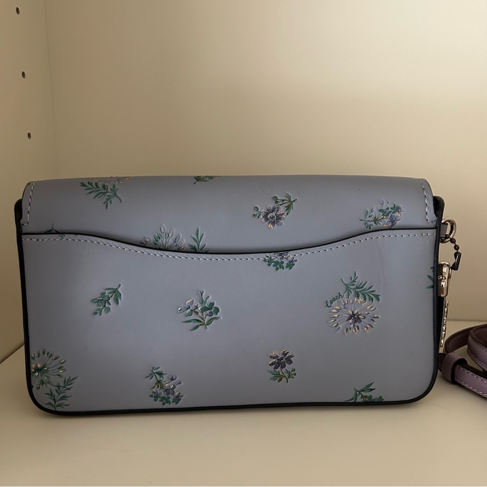 Coach Crossbody Dinky With Meadow Prairie Print in Silver Mist - Picture 3 of 7